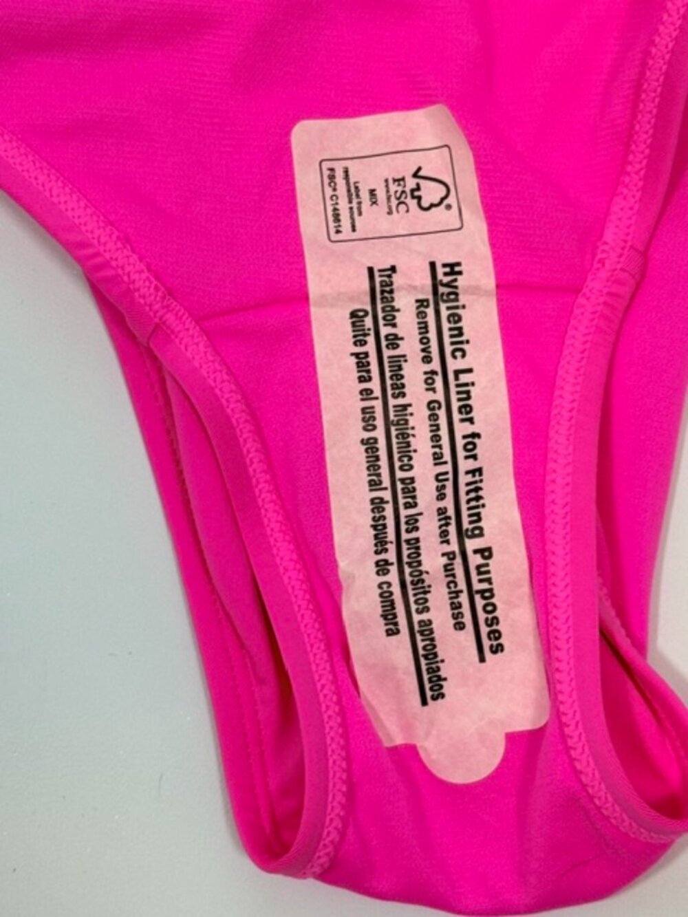 NWT Juicy Couture Y2K One Piece Bathing Suit Cut Out Sides with Bows Pink XL - Picture 10 of 10